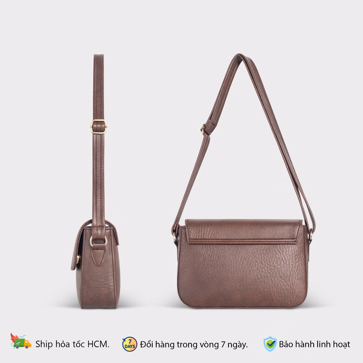 Túi Đeo Chéo Nữ Dáng Hộp Fadoda Fn49 - Ảnh 4