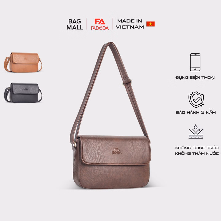 Túi Đeo Chéo Nữ Dáng Hộp Fadoda Fn49