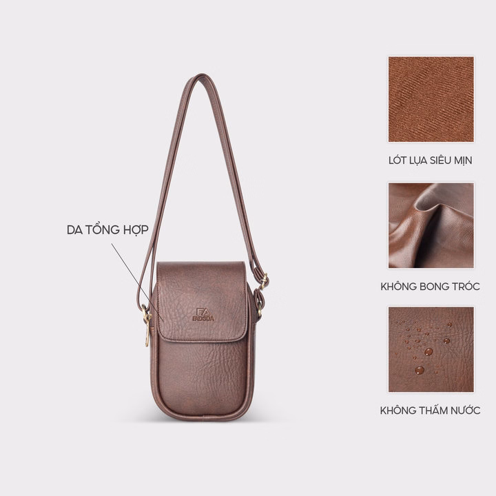 Túi Đeo Chéo Nữ Mini Thời Trang Fn45 - Fadoda - Ảnh 3