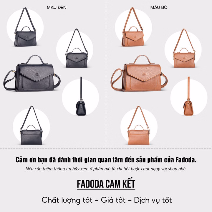 Túi Đeo Chéo Nữ Thời Trang Fn40 - Fadoda - Ảnh 7