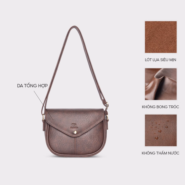 Túi Đeo Chéo Nữ Mini Nhiều Ngăn Fn19 - Fadoda - Ảnh 4