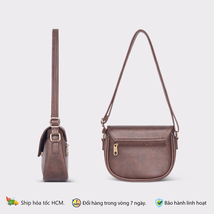 Túi Đeo Chéo Nữ Mini Nhiều Ngăn Fn19 - Fadoda - Ảnh 5