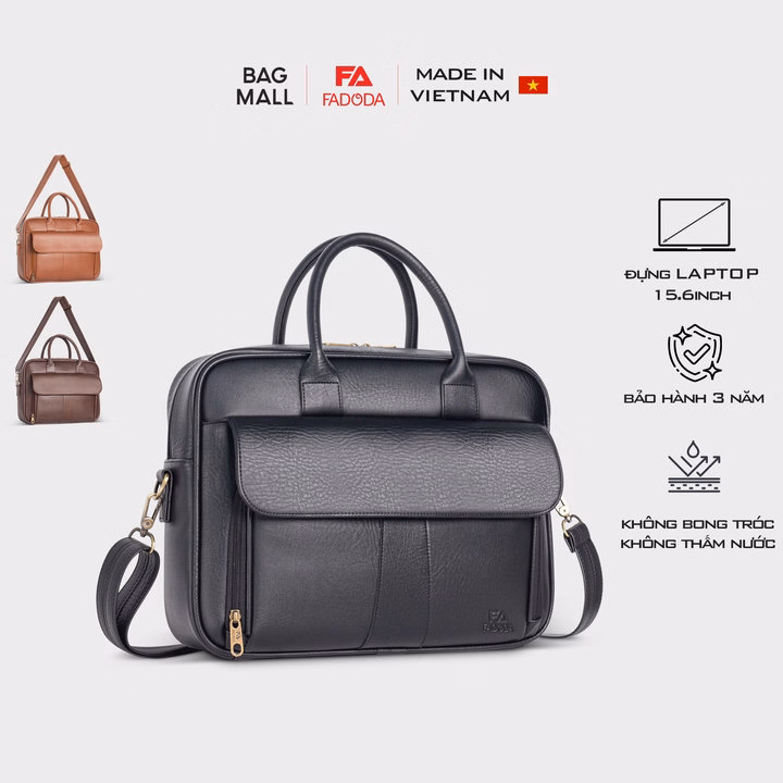Cặp Xách Da Công Sở Văn Phòng Fcd302 - Fadoda - Ảnh 11