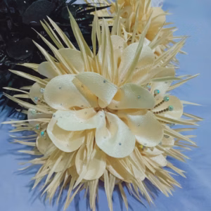 Kẹp Càng Cua Đính Hoa 2 Mặt Sze Đại-Dâu Shop