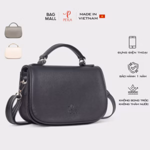 Túi Đeo Chéo Da Nữ Nắp Gập Petla Ln07