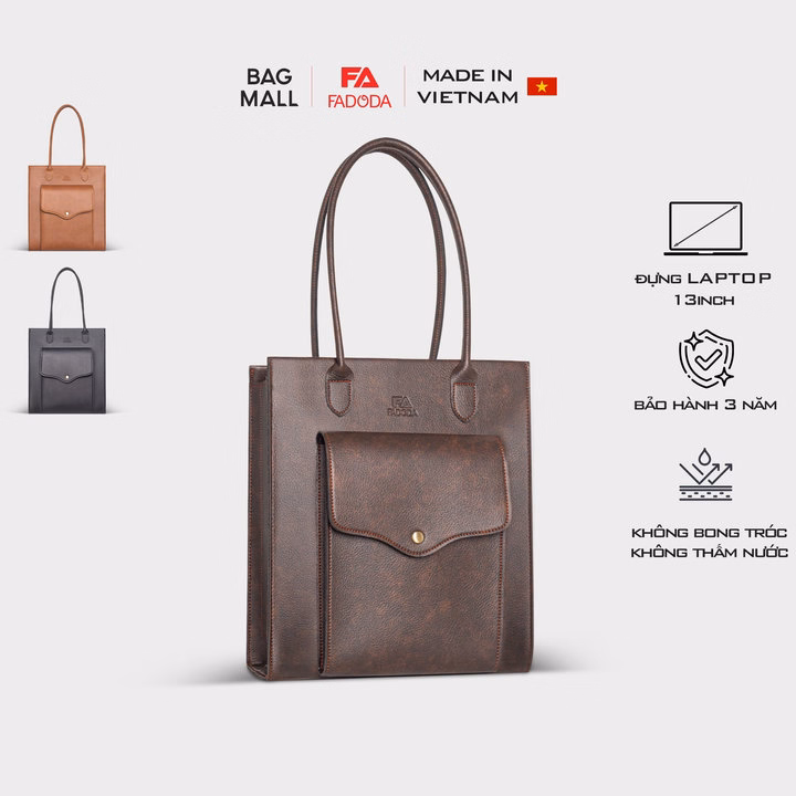 Túi Xách Nữ Đeo Vai Thời Trang Dáng Đứng Fadoda Ftx25 - Ảnh 13