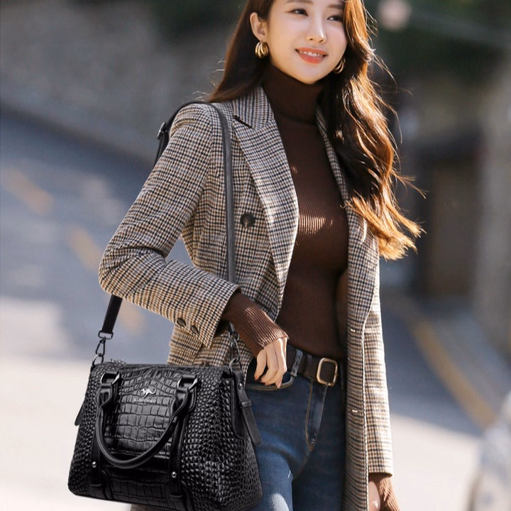 Túi Xách Nữ Đeo Vai Cao Cấp Phong Cách Hiện Đại Âu Mỹ Tvnn469 - Ảnh 7