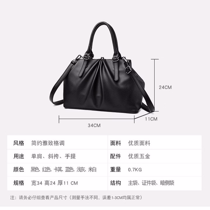 Túi Xách Nữ Đeo Vai Cao Cấp Phong Cách Hiện Đại Âu Mỹ Tvnn472 - Ảnh 17