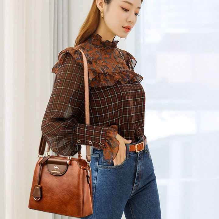 Túi Xách Nữ Đeo Vai Cao Cấp Phong Cách Hiện Đại Âu Mỹ Tvnn484 - Ảnh 10