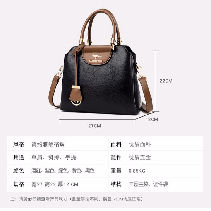 Túi Xách Nữ Đeo Vai Cao Cấp Phong Cách Hiện Đại Âu Mỹ Tvnn484 - Ảnh 15