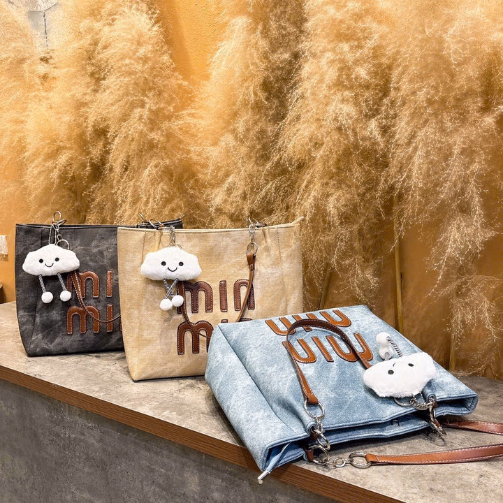 Túi Xách Nữ Đeo Vai Minmin Phong Cách Vintage Kèm Móc Khóa Mây Wh754 - Winnie House - Ảnh 13