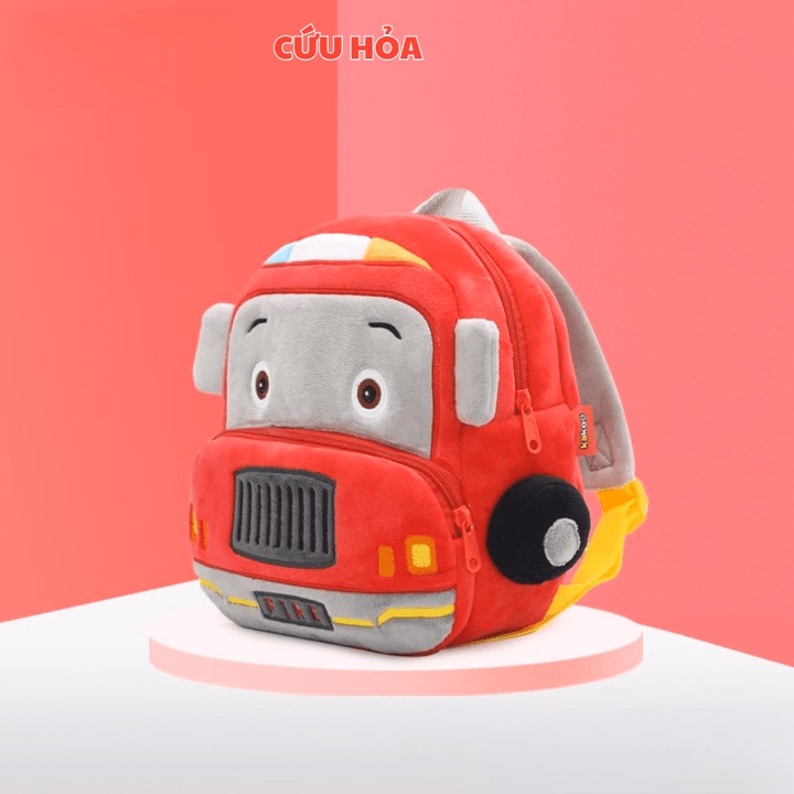 Balo Đi Học Cho Bé Mẫu Giáo Được Thêu Hoạt Hình 3D, Siêu Nhẹ, Chống Thấm Nước, Quai Đeo Bản Rộng Ch177 - Bh Kids - Ảnh 10