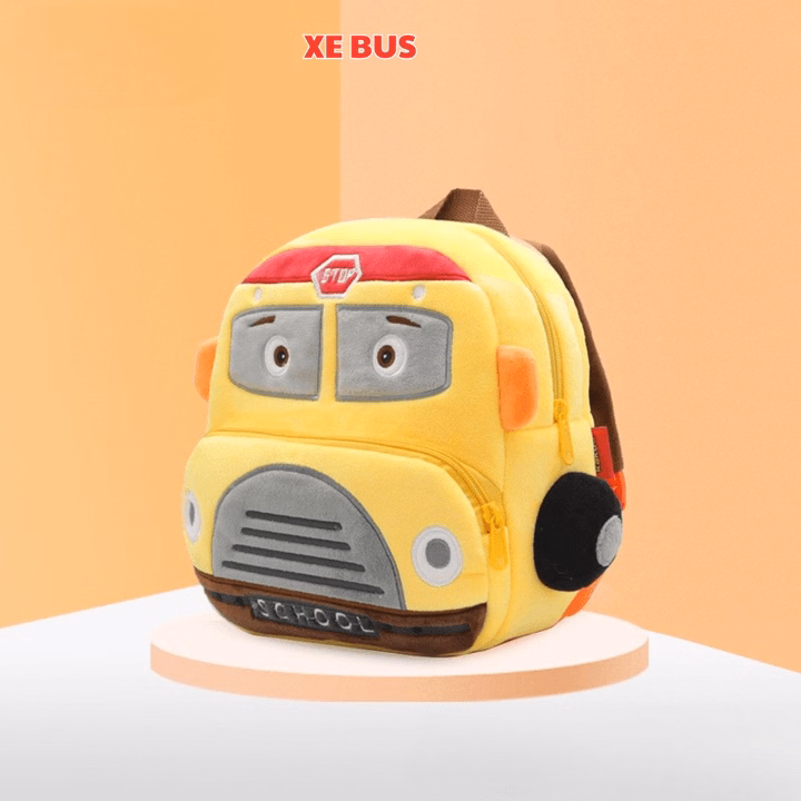 Balo Đi Học Cho Bé Mẫu Giáo Được Thêu Hoạt Hình 3D, Siêu Nhẹ, Chống Thấm Nước, Quai Đeo Bản Rộng Ch177 - Bh Kids - Ảnh 12