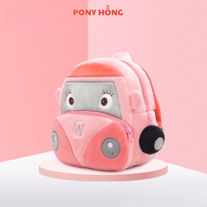 Balo Đi Học Cho Bé Mẫu Giáo Được Thêu Hoạt Hình 3D, Siêu Nhẹ, Chống Thấm Nước, Quai Đeo Bản Rộng Ch177 - Bh Kids - Ảnh 11