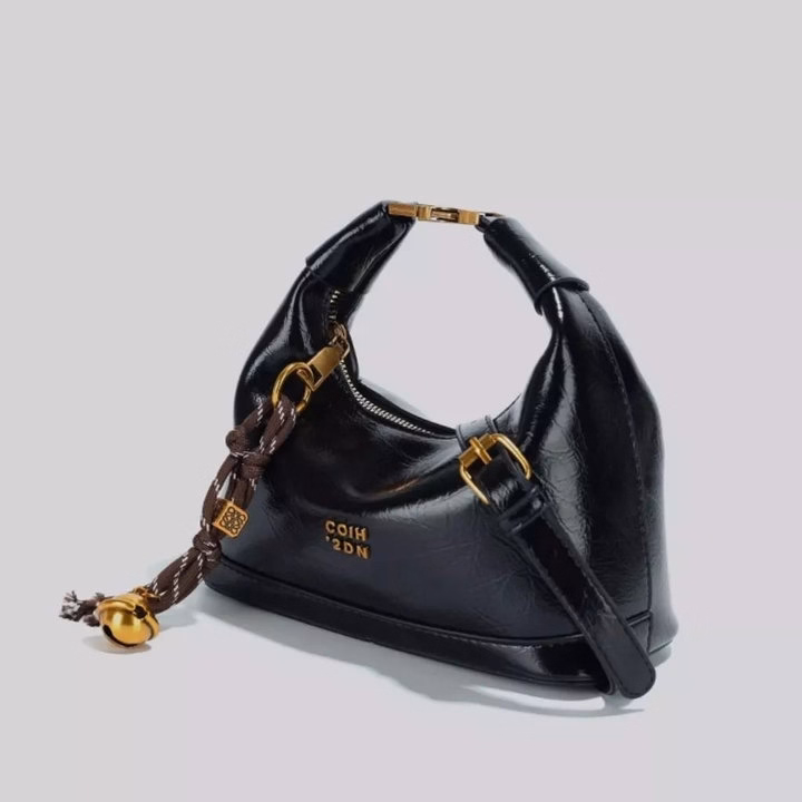 Túi Xách Nữ Dáng Bầu Kèm Chuông – Đẳng Cấp Sang Trọng, Cầm Là Thích, Đeo Là Mê Pp760 - Pipi Store - Ảnh 5