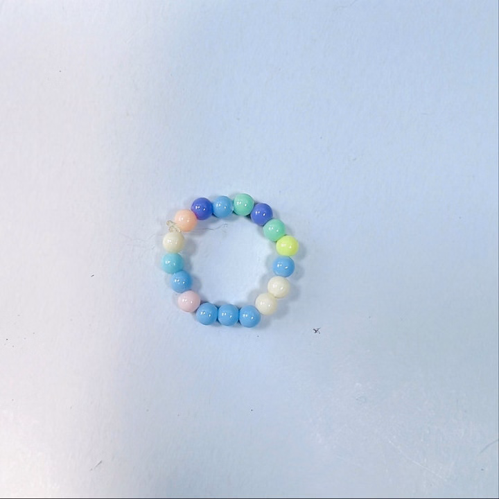 Nhẫn Handmade Ngọc Trai Nhựa Mã 03 Siêu Xinh Hạt Màu Đa Dạng - Ảnh 6