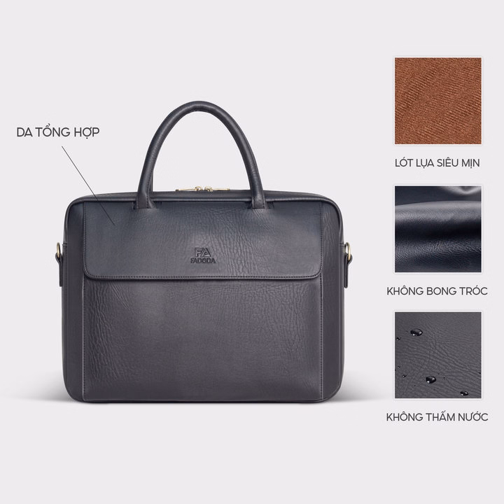 Cặp Công Sở Đựng Laptop Thanh Lịch Fadoda Fcd307 - Ảnh 3