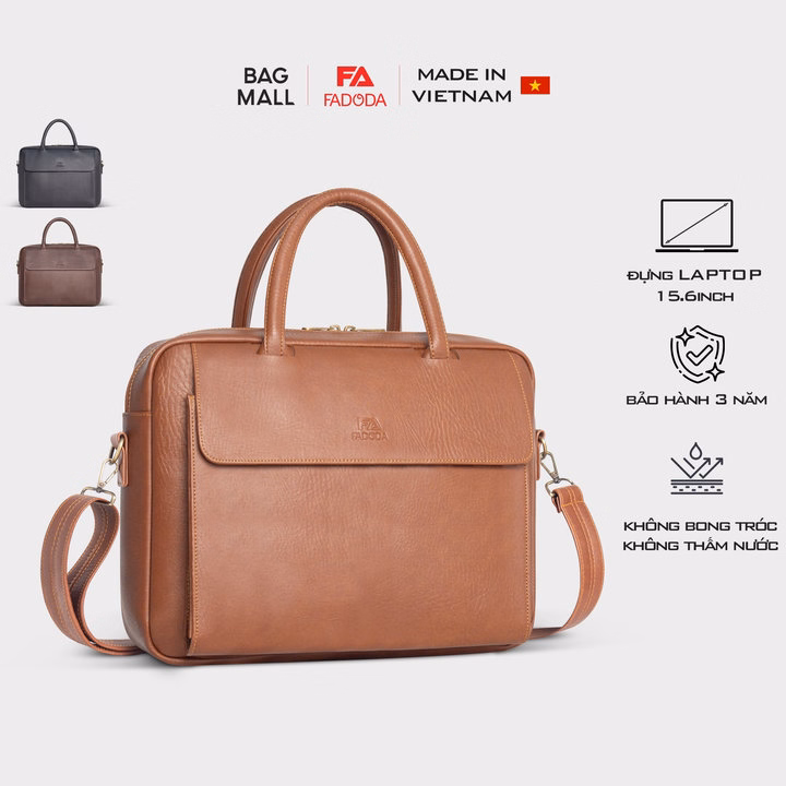 Cặp Công Sở Đựng Laptop Thanh Lịch Fadoda Fcd307 - Ảnh 7