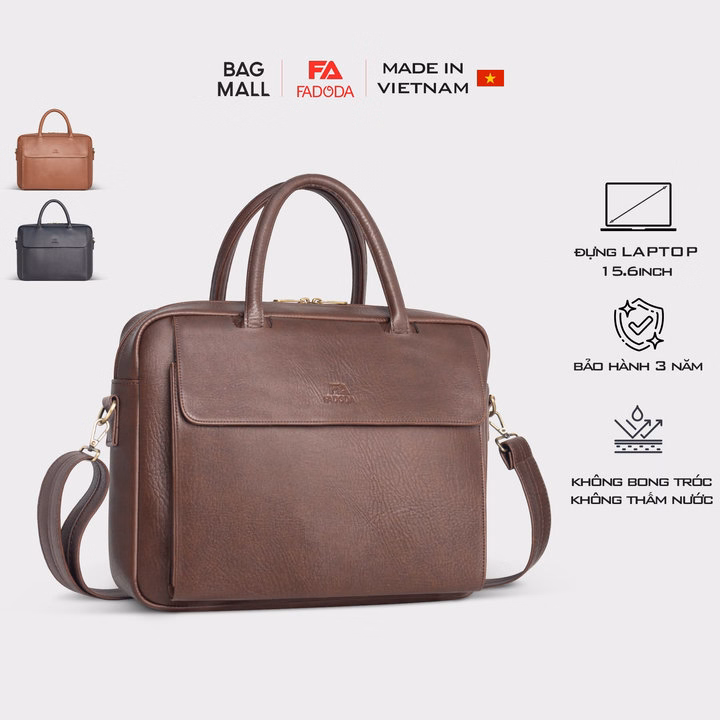 Cặp Công Sở Đựng Laptop Thanh Lịch Fadoda Fcd307 - Ảnh 12