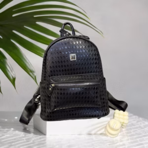 Balo Da Bóng Họa Tiết Kim Cương – Quai To Chắc Chắn, Chống Thấm, Dễ Phối Đồ Pp764 - Pipi Store