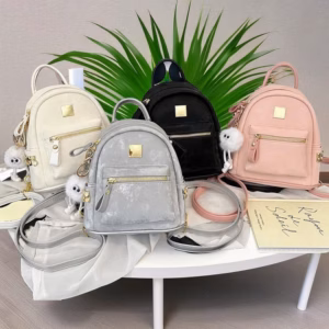 Balo Mini Da Nhung Siêu Xinh, Nhỏ Gọn, Đáng Yêu, Phối Đồ Siêu Chất Pp766 - Pipi Store