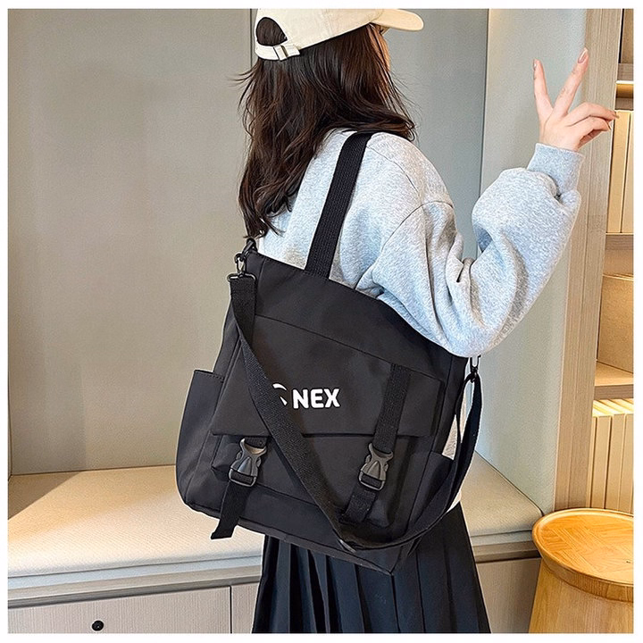 Túi Tote Đeo Chéo Unisex Phong Cách Hàn Quốc – Siêu Chất, Cực Trendy Wh772 - Winnie House - Ảnh 13