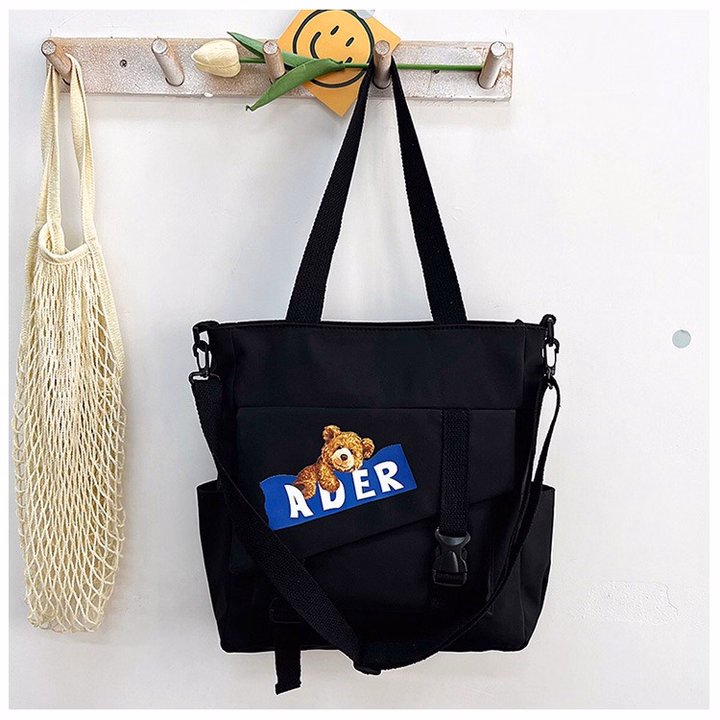 Túi Tote Đeo Chéo Unisex Phong Cách Hàn Quốc – Siêu Chất, Cực Trendy Wh772 - Winnie House - Ảnh 5