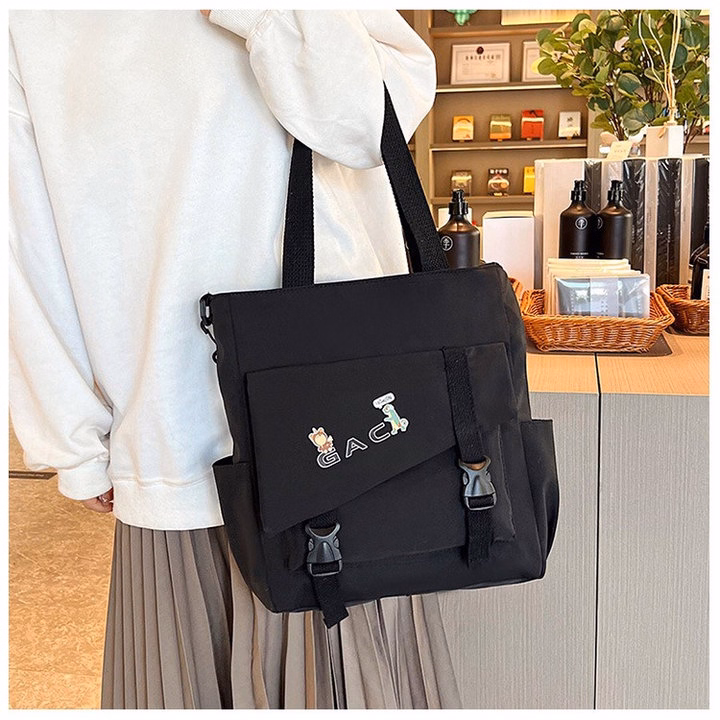 Túi Tote Đeo Chéo Unisex Phong Cách Hàn Quốc – Siêu Chất, Cực Trendy Wh772 - Winnie House - Ảnh 18