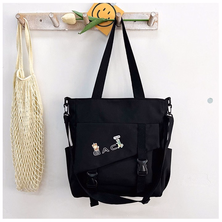 Túi Tote Đeo Chéo Unisex Phong Cách Hàn Quốc – Siêu Chất, Cực Trendy Wh772 - Winnie House - Ảnh 3