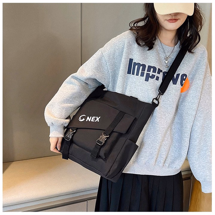 Túi Tote Đeo Chéo Unisex Phong Cách Hàn Quốc – Siêu Chất, Cực Trendy Pp772 - Pipi Store - Ảnh 19