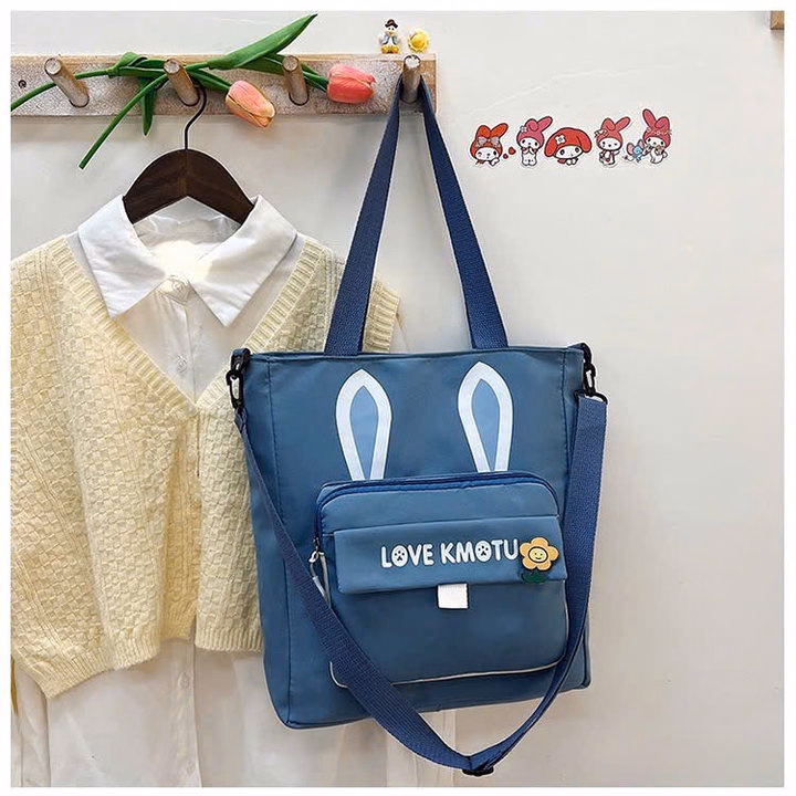 Túi Tote Đeo Chéo Tai Thỏ – Must-Have Cho Các Nàng Wh776 - Winnie House - Ảnh 2