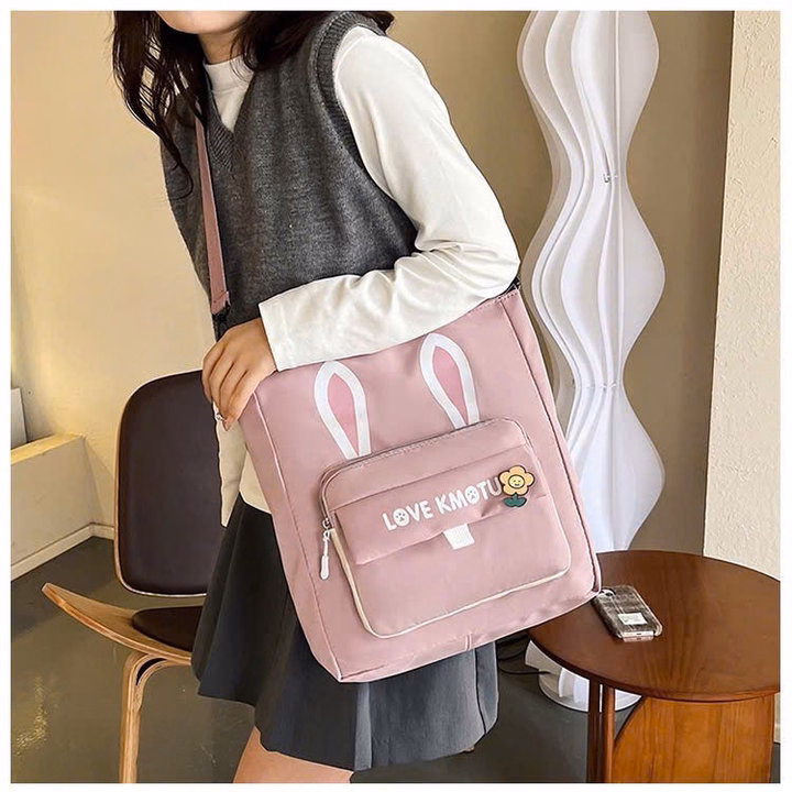 Túi Tote Đeo Chéo Tai Thỏ – Must-Have Cho Các Nàng Wh776 - Winnie House - Ảnh 11