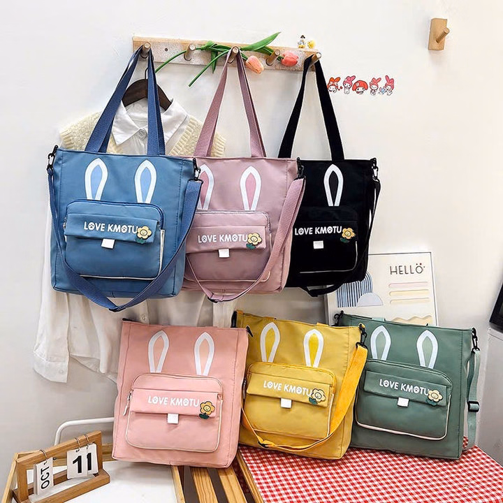 Túi Tote Đeo Chéo Tai Thỏ – Must-Have Cho Các Nàng Wh776 - Winnie House - Ảnh 10