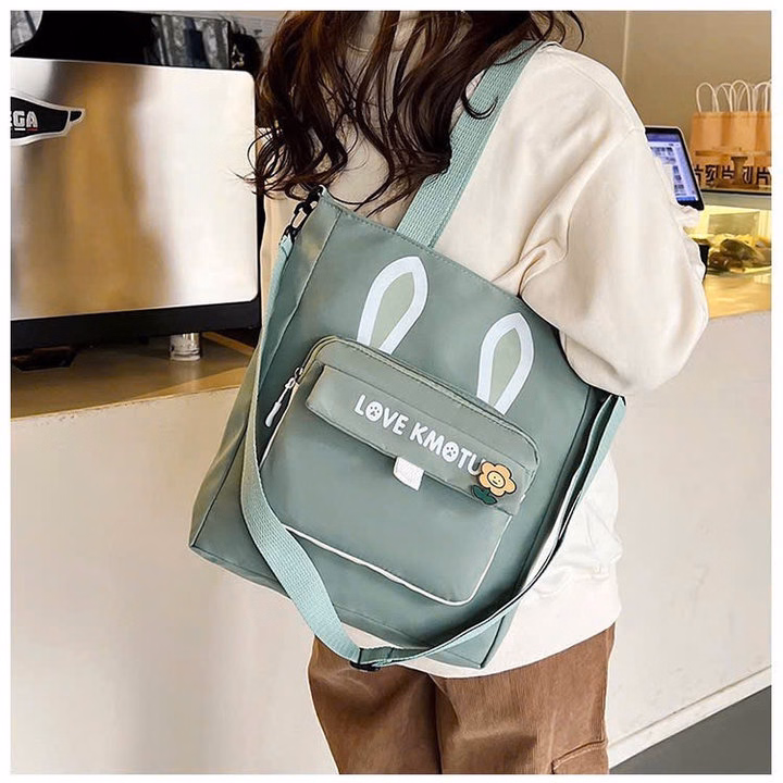 Túi Tote Đeo Chéo Tai Thỏ – Must-Have Cho Các Nàng Pp776 - Pipi Store - Ảnh 10