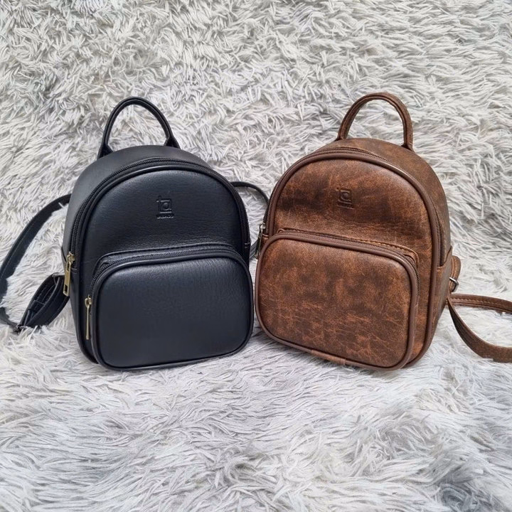 Balo Da Mini 2 Màu – Chất Da Dày, Mềm Mại, Siêu Sang Pp786 - Pipi Store - Ảnh 7