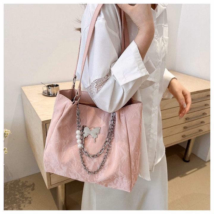 Túi Xách Nữ Hình Bướm – Da Nhung Phối Xích Sang Trọng, Đẳng Cấp Wh801 - Winnie House - Ảnh 11