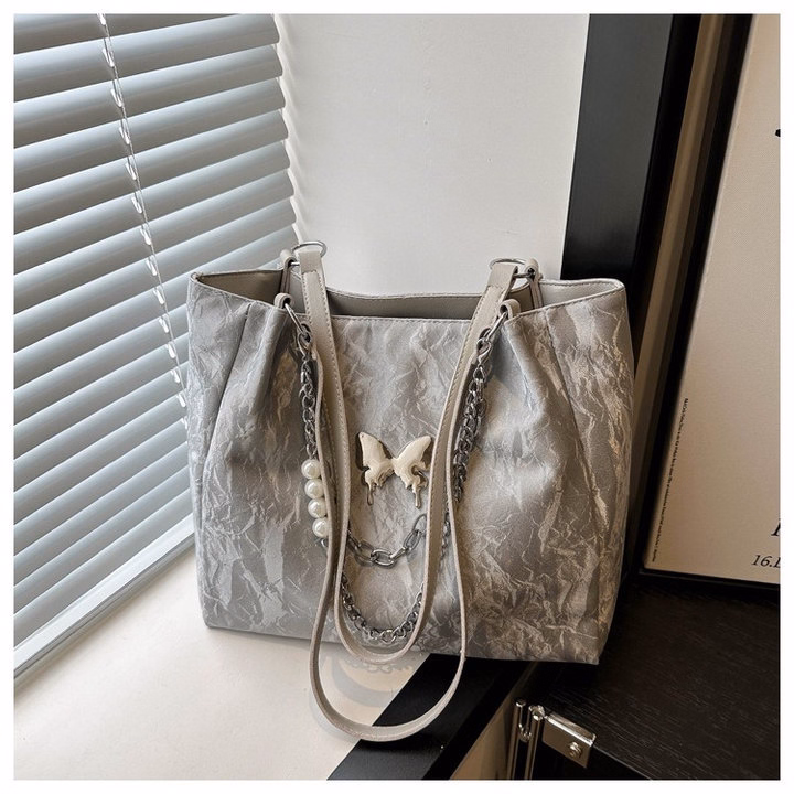 Túi Xách Nữ Hình Bướm – Da Nhung Phối Xích Sang Trọng, Đẳng Cấp Wh801 - Winnie House - Ảnh 4