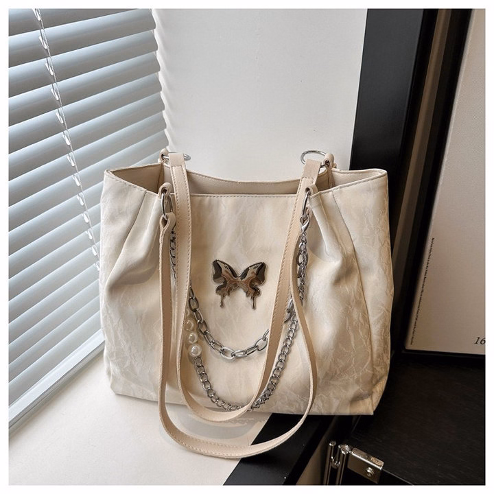 Túi Xách Nữ Hình Bướm – Da Nhung Phối Xích Sang Trọng, Đẳng Cấp Pp801 - Pipi Store - Ảnh 6