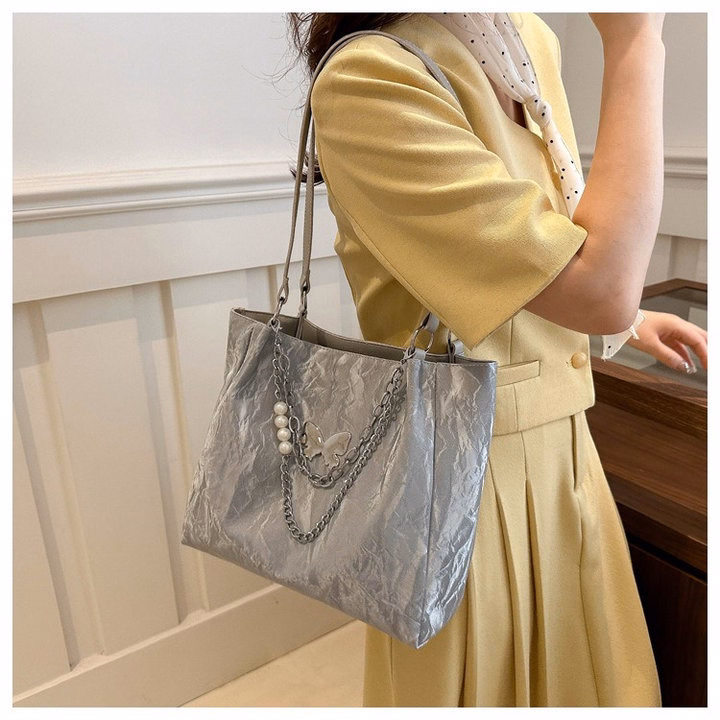 Túi Xách Nữ Hình Bướm – Da Nhung Phối Xích Sang Trọng, Đẳng Cấp Pp801 - Pipi Store - Ảnh 13