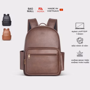 Balo Da Công Sở Cao Cấp Unisex Fadoda Fba25-Fadoda