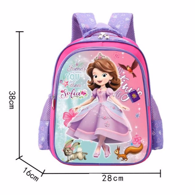 Balo, Ba Lô Học Sinh Tiểu Học Thời Trang Hr368- Haras - Ảnh 2