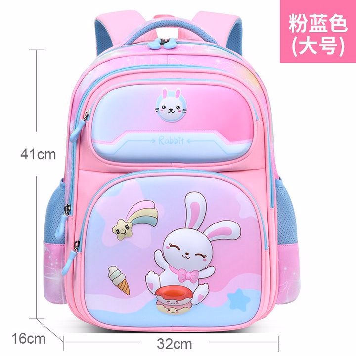 Balo Tiểu Học Hoạt Hình 3D Mẫu Mới, Chống Nước, Bảo Vệ Cột Sống Cho Bé Wh806 - Winnie House - Ảnh 3