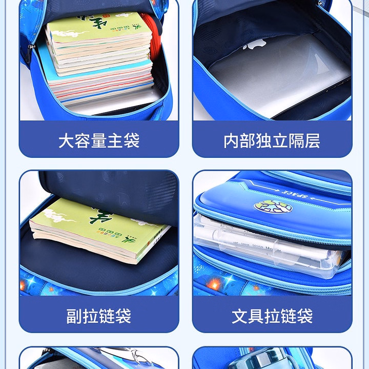 Balo Tiểu Học Hoạt Hình 3D Mẫu Mới, Chống Nước, Bảo Vệ Cột Sống Cho Bé Pp806 - Pipi Store - Ảnh 16