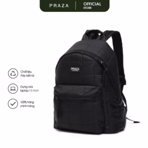 Balo Mini Vải Chần Bông Đựng Laptop Macbook 13 Inch Cao Cấp Bls210 - Praza