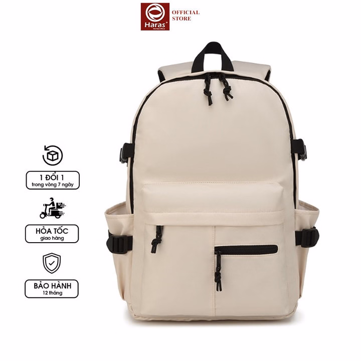 Balo Thời Trang Hàn Quốc, Balo Đi Học, Đi Chơi Nam Nữ Cao Cấp Thời Trang Hr370 - Haras - Ảnh 2