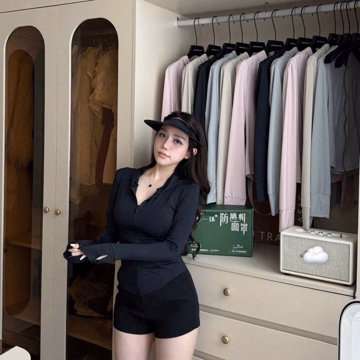 Set Hộp Mũ Và Khẩu Trang Dán Liền Dành Cho Nữ - Ảnh 2