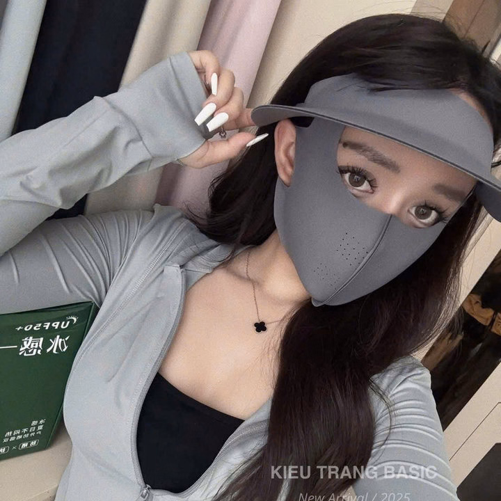 Set Hộp Mũ Và Khẩu Trang Dán Liền Dành Cho Nữ