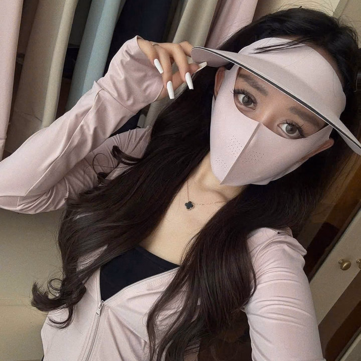 Set Hộp Mũ Và Khẩu Trang Dán Liền Dành Cho Nữ - Ảnh 5