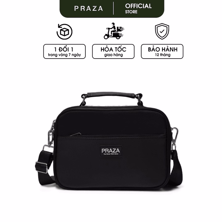 Túi Hộp Đeo Chéo Danny Đa Năng Chất Vải Oxford Cao Cấp Dcs142 - Praza