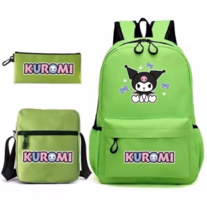 Set Balo 3 Món Đi Học Kuromi Siêu Hót Vừa A4 St91Oi-Nana House